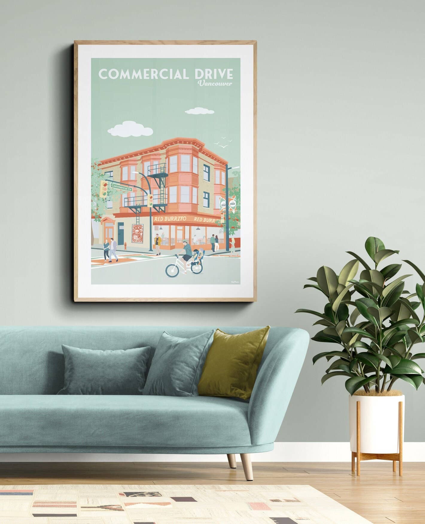 Vancouver Commercial Drive poster