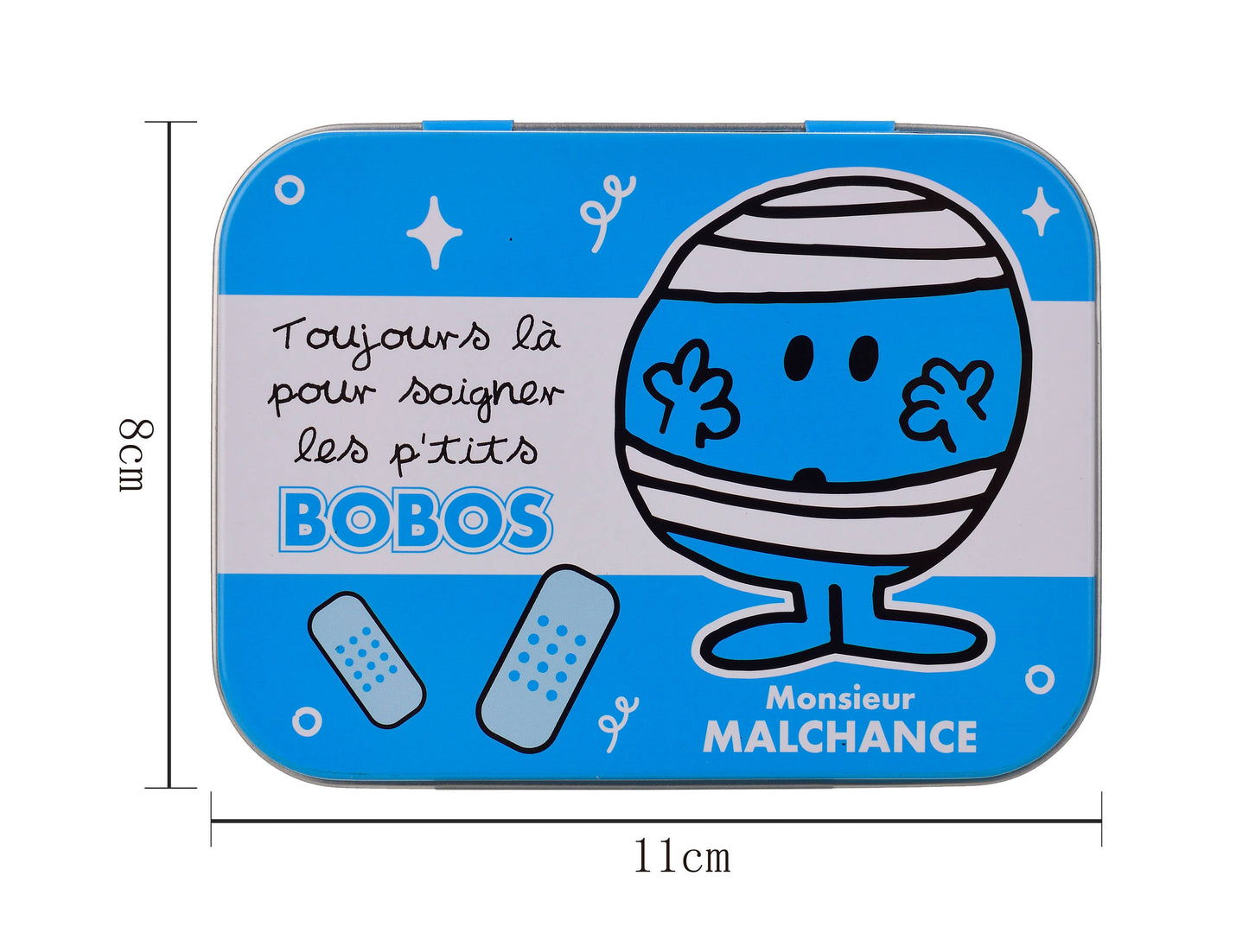 Monsieur Madame - Metal box of 24 bandages