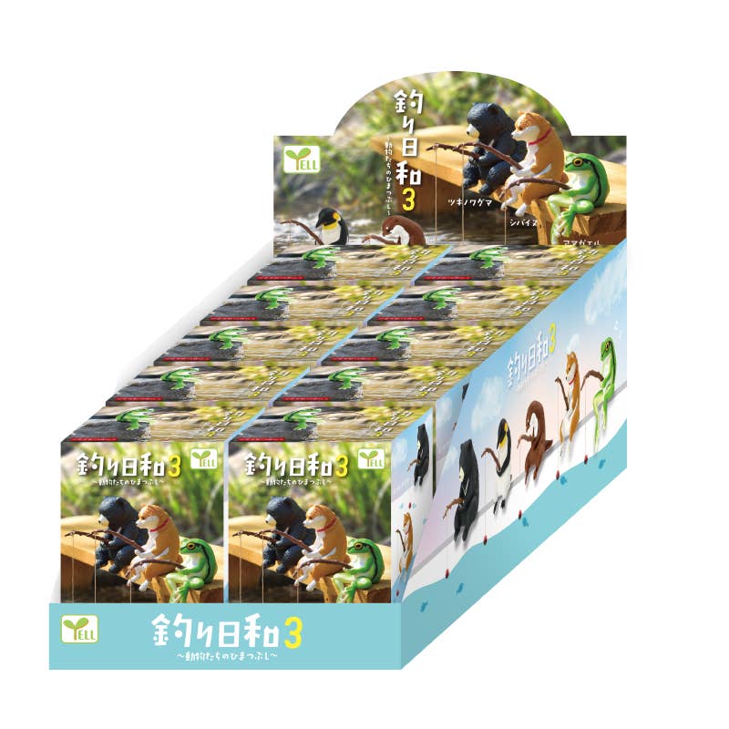 JAPANESE BLIND BOX - FISHING ANIMALS 3 SURPRISE BOX