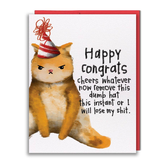 Greeting Card - Happy Congrats