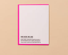 Load image into Gallery viewer, Going Places Babe Letterpress Card - Graduation, Congrats
