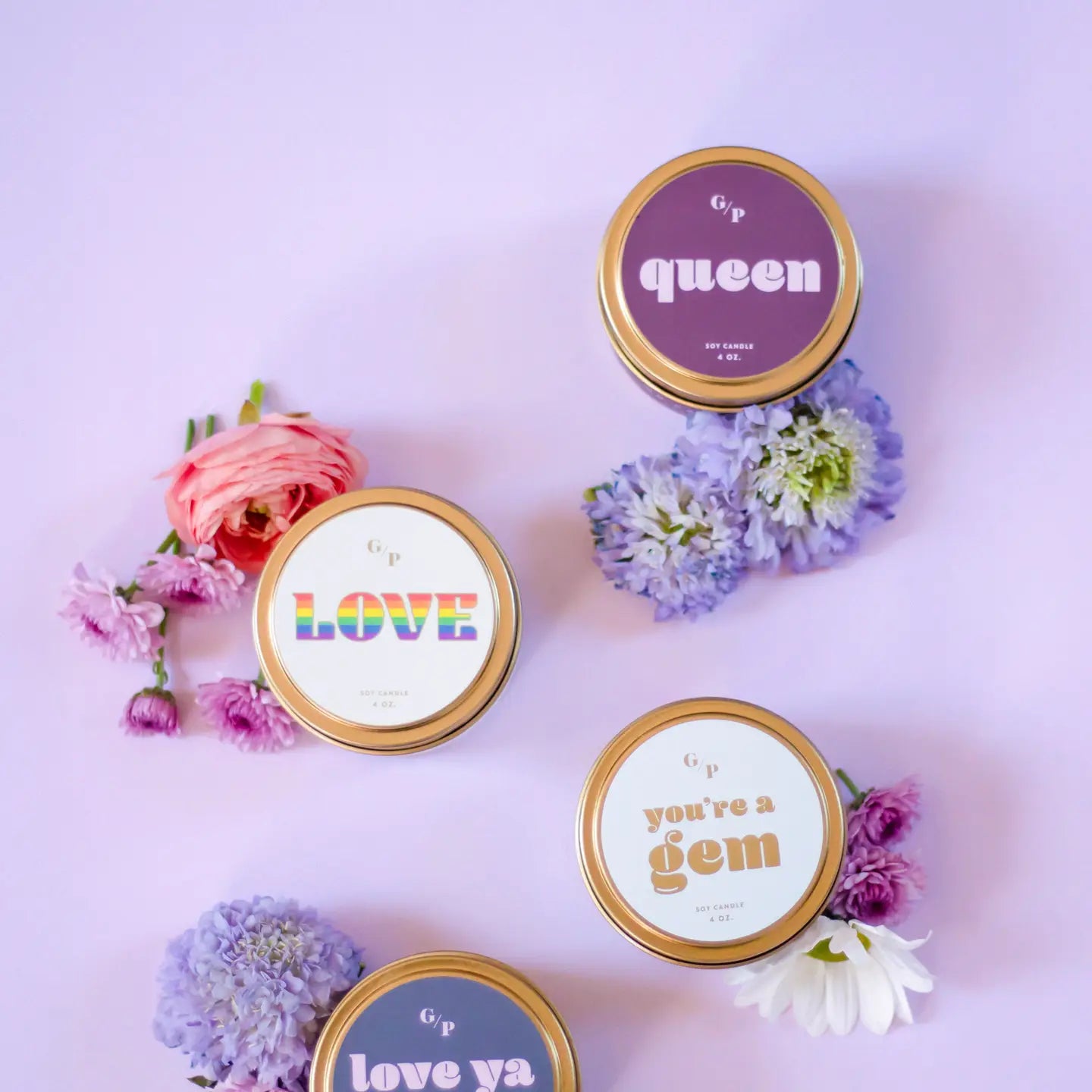 Queen Just Because 4 oz. Candle Tin