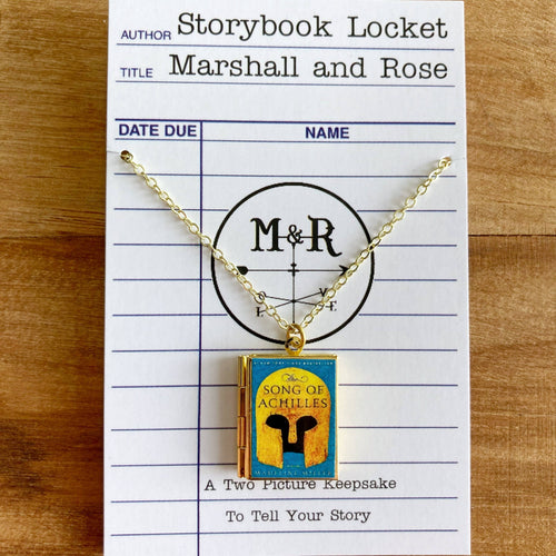 Book Locket The Song of Achilles - Front & Company: Gift Store