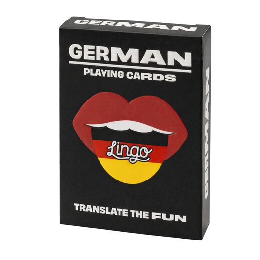 German Travel Playing Cards