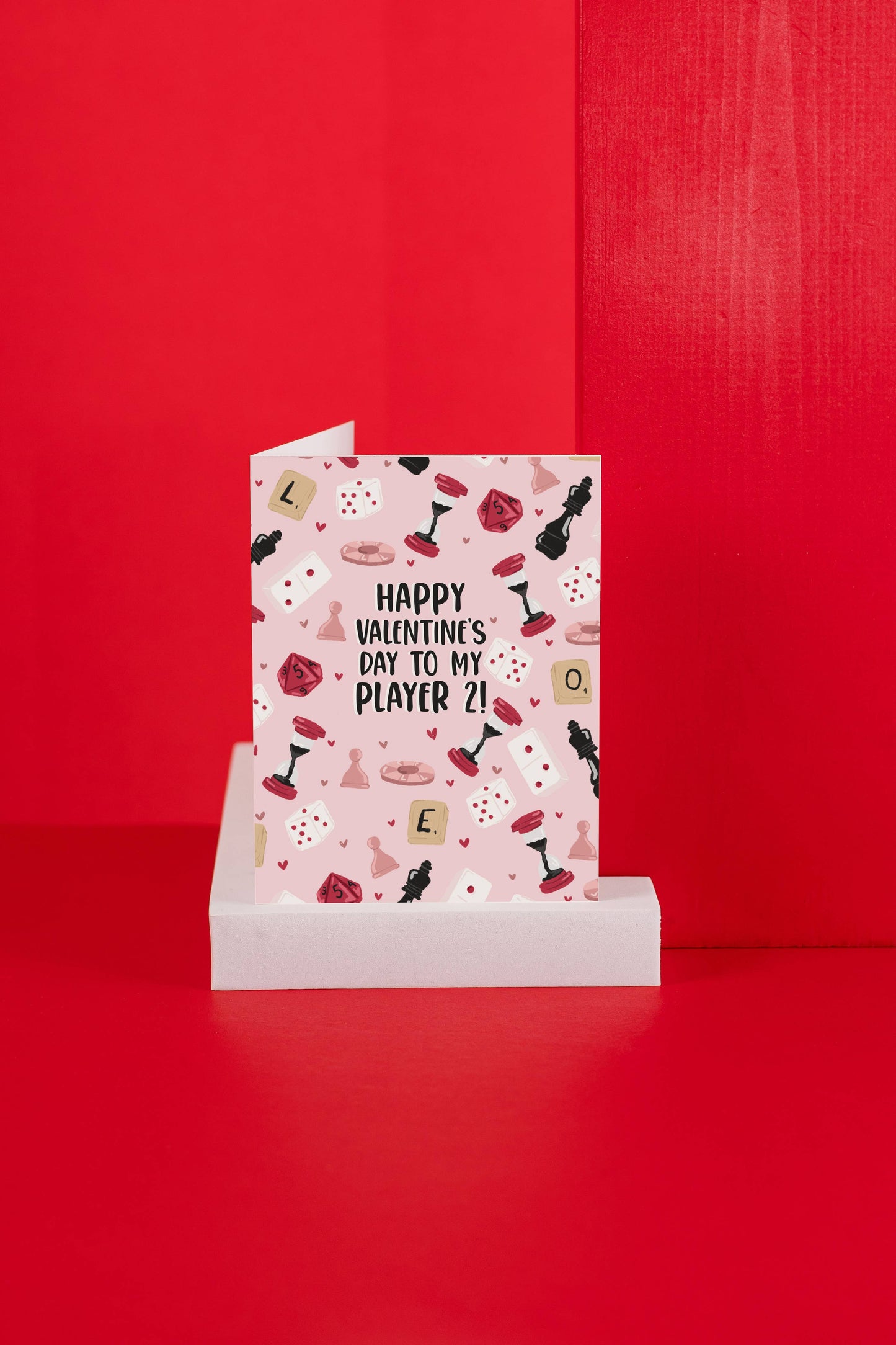 Happy Valentine's Day To My Player 2! - Greeting Card