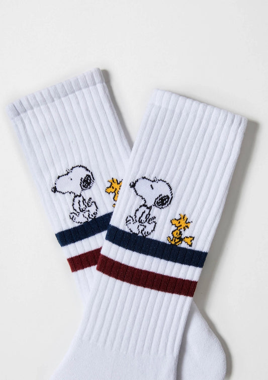 BeSnoopy Stripes Street - 100% Organic Cotton Socks | Blank Small