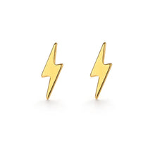 Load image into Gallery viewer, Lightning Bolt Studs
