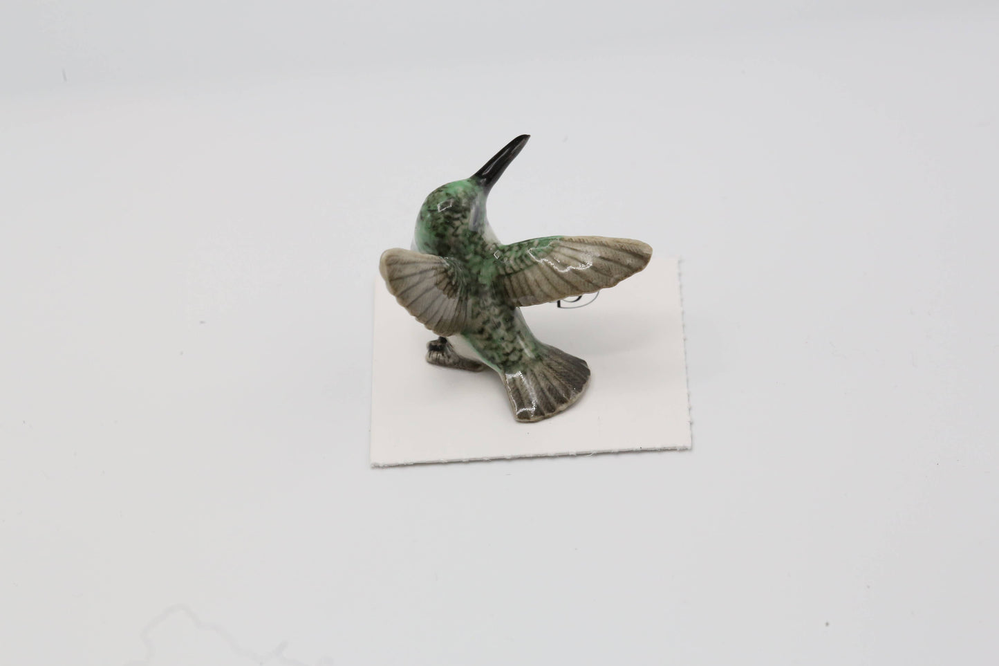 Sheartail Lucifer Hummingbird Porcelain Miniature