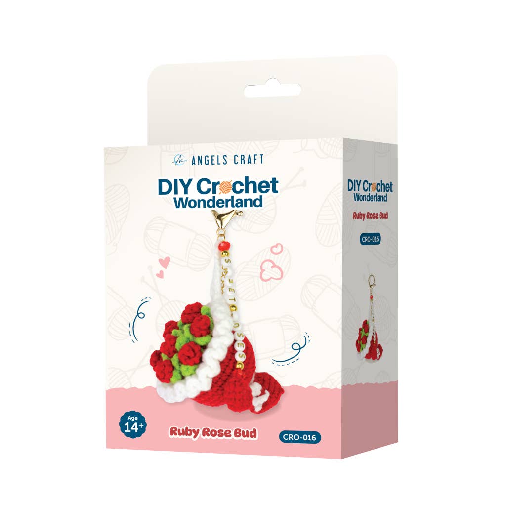 DIY Crochet Wonderland Keychain Kits - Beginner Friendly