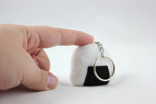 Tiny Onigiri Rice Ball Keychain
