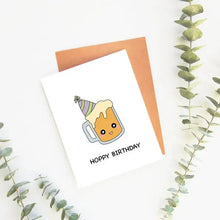 Load image into Gallery viewer, Hoppy Birthday Greeting Card
