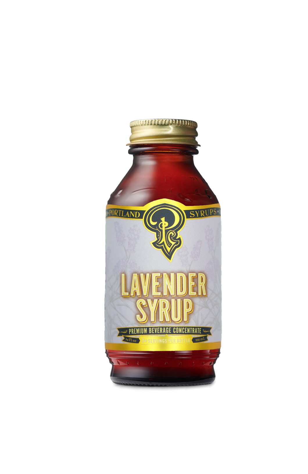 Lavender Syrup 3.4oz - cocktail / mocktail beverage mixer