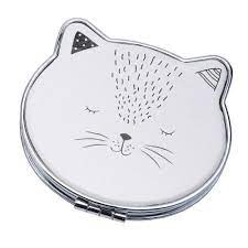 Woofs&Whiskers Cat Compact Mirro - Front & Company: Gift Store