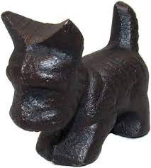Mini Scottie Dog iron - Front and Company: Gifts