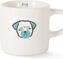 BFF Pug Mini Mug