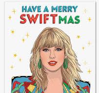 Taylor Merry Swift-mas Christmas Cards