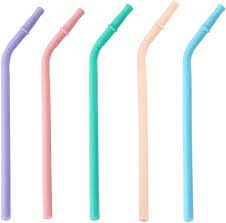 Silicon Drinking Pastel Straws