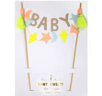 Meri Meri  Baby Cake Topper