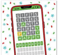 Wordle Christmas Card