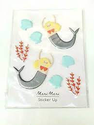 Meri Meri  Mermaid Puffy Stickers