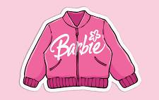 Barbie Pink Jacket Sticker
