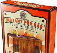 Instant Pub Bar & Beer Pong Table - Front & Company: Gift Store
