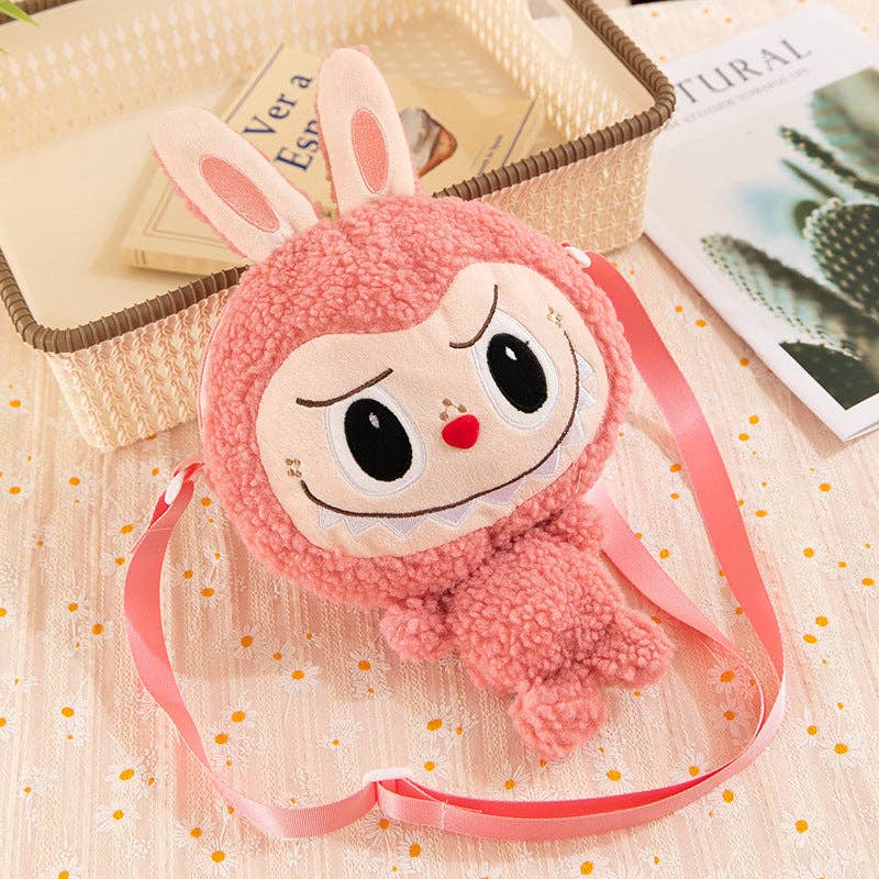Cute labubu Coin Purse crossbody Bag for kids