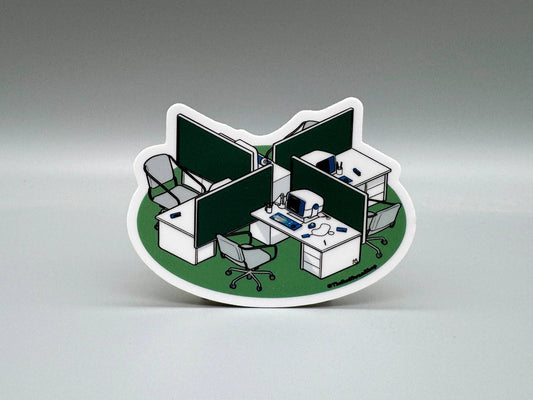 Vinyl Decal - Cubicles - Severance