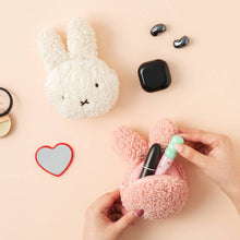 Load image into Gallery viewer, Miffy Fluffy 3D Face Multi Pouch Purse
