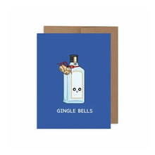 Load image into Gallery viewer, Gingle Bells | Punny Alcohol Christmas Card
