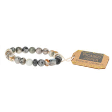 Load image into Gallery viewer, Stone Stack Bracelet Picasso Jasper - Stone of Creativity
