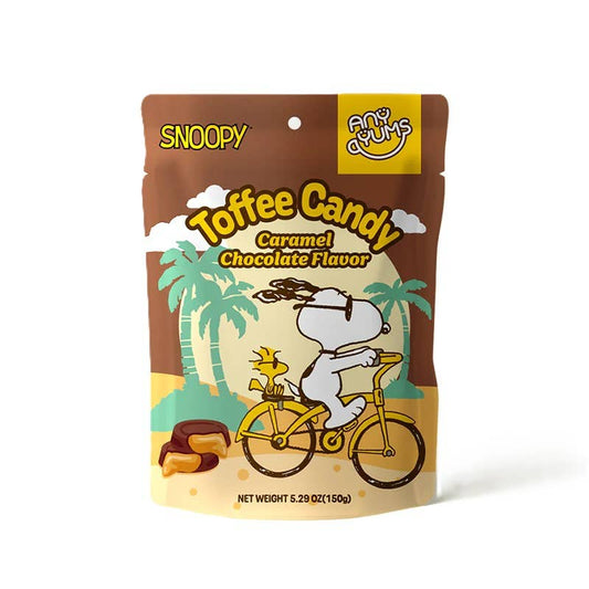 Snoopy Toffee Caramel Candy, 150g bag