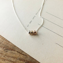 Load image into Gallery viewer, Three Things Necklace
