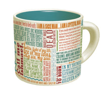 Load image into Gallery viewer, First Lines of Literature Coffee Mug
