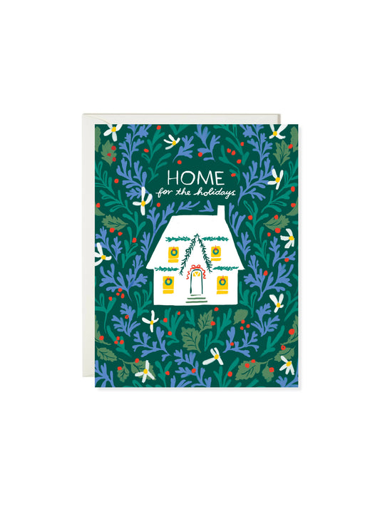 Home for the Holidays - Classic Christmas Card