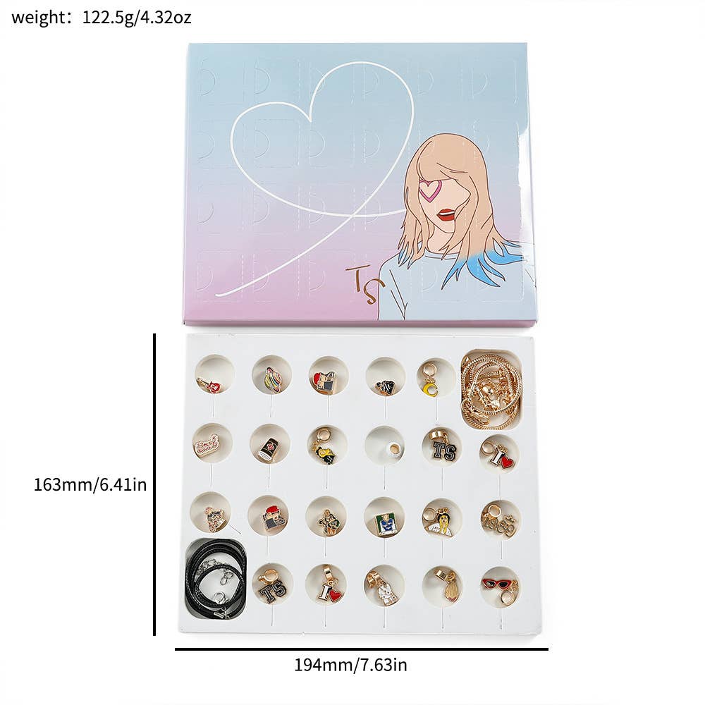 Taylor Swift TS blind bracele box bead bracelet set
