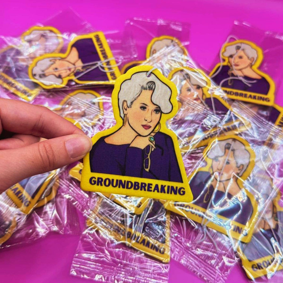 Groundbreaking Funny 2000s Movie Car Air Freshener