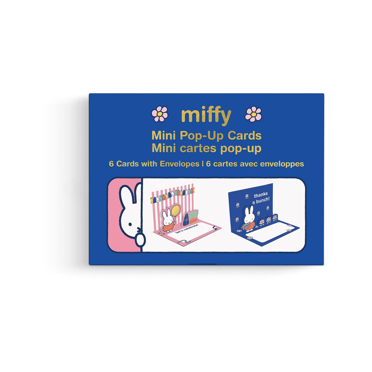 Miffy Dreamy Petals Mini Pop-Up Note Cards