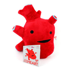 Load image into Gallery viewer, Heart Plush - I Got The Beat!
