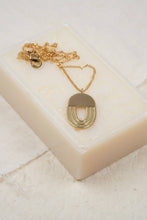 Load image into Gallery viewer, TONKA NECKLACE//Necklace, Gold, Geometric
