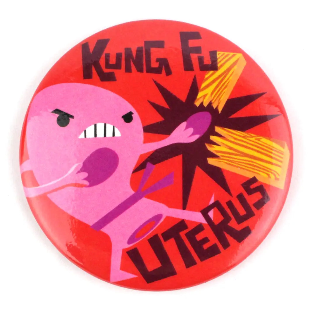 Kung Fu Uterus Magnet