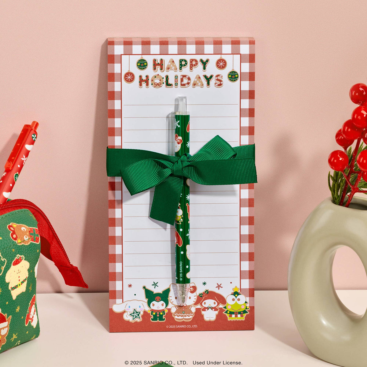 Hello Kitty & Friends Holiday Fun Magnetic List Pad