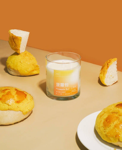 Pineapple Bun Scented Candle - Front & Company: Gift Store