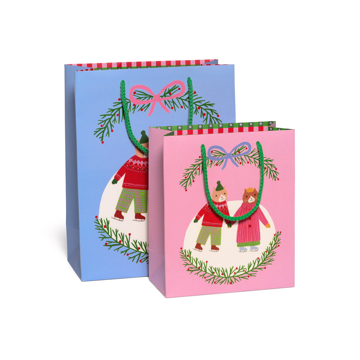 Skating Cats gift bags