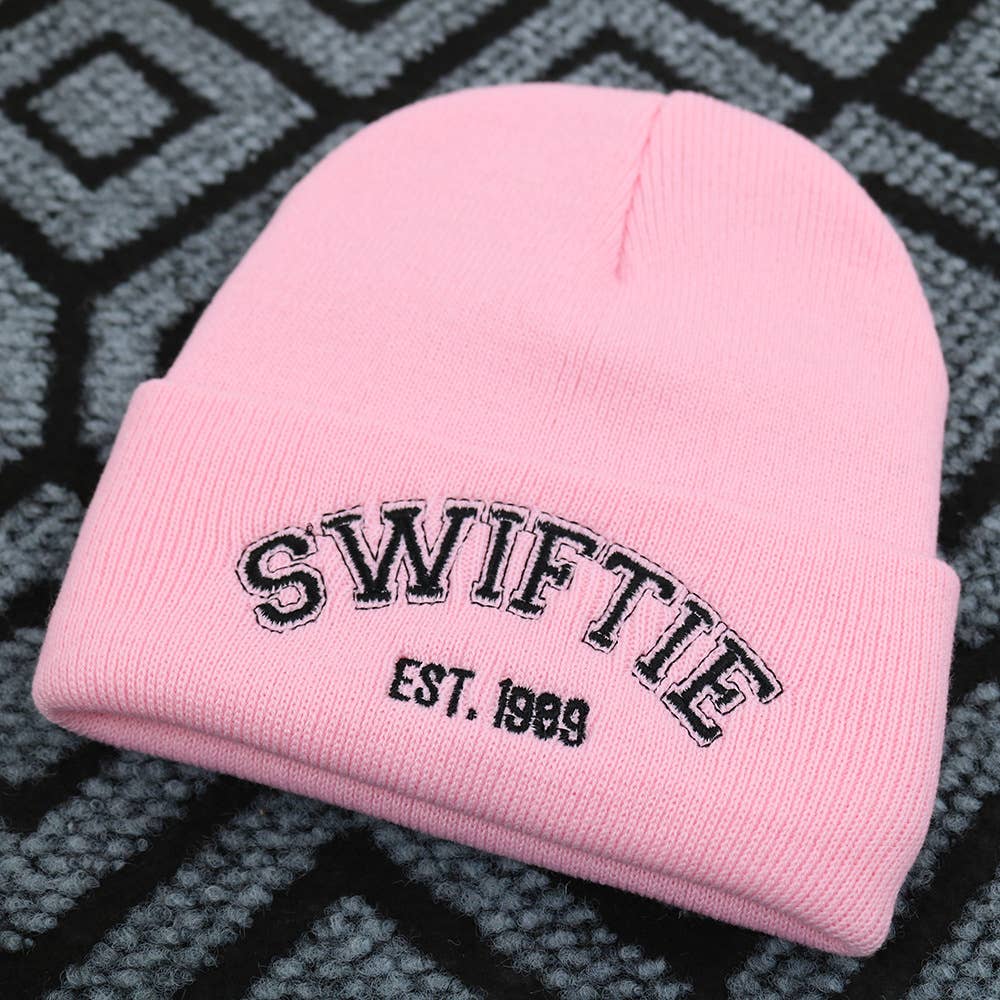 Swiftie Embroidered knitted beanie Taylor Swift knitted hat