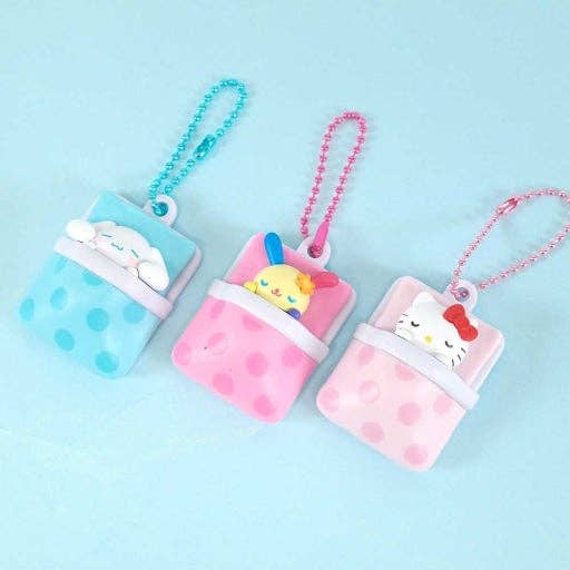 Sanrio Sleepy Time Figure Keyring – Random Capsule