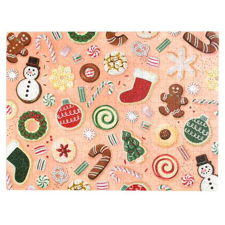 Sweet Holiday Puzzle - Front and Company: Gifts