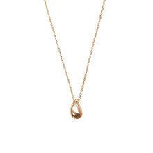 Load image into Gallery viewer, Teardrop Dome Pendant Necklace
