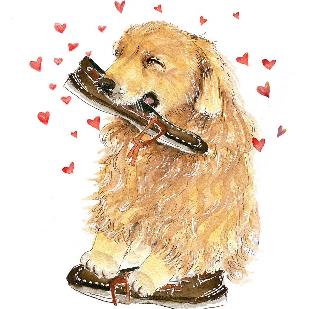 Sole Mate Dog - Funny Love Card
