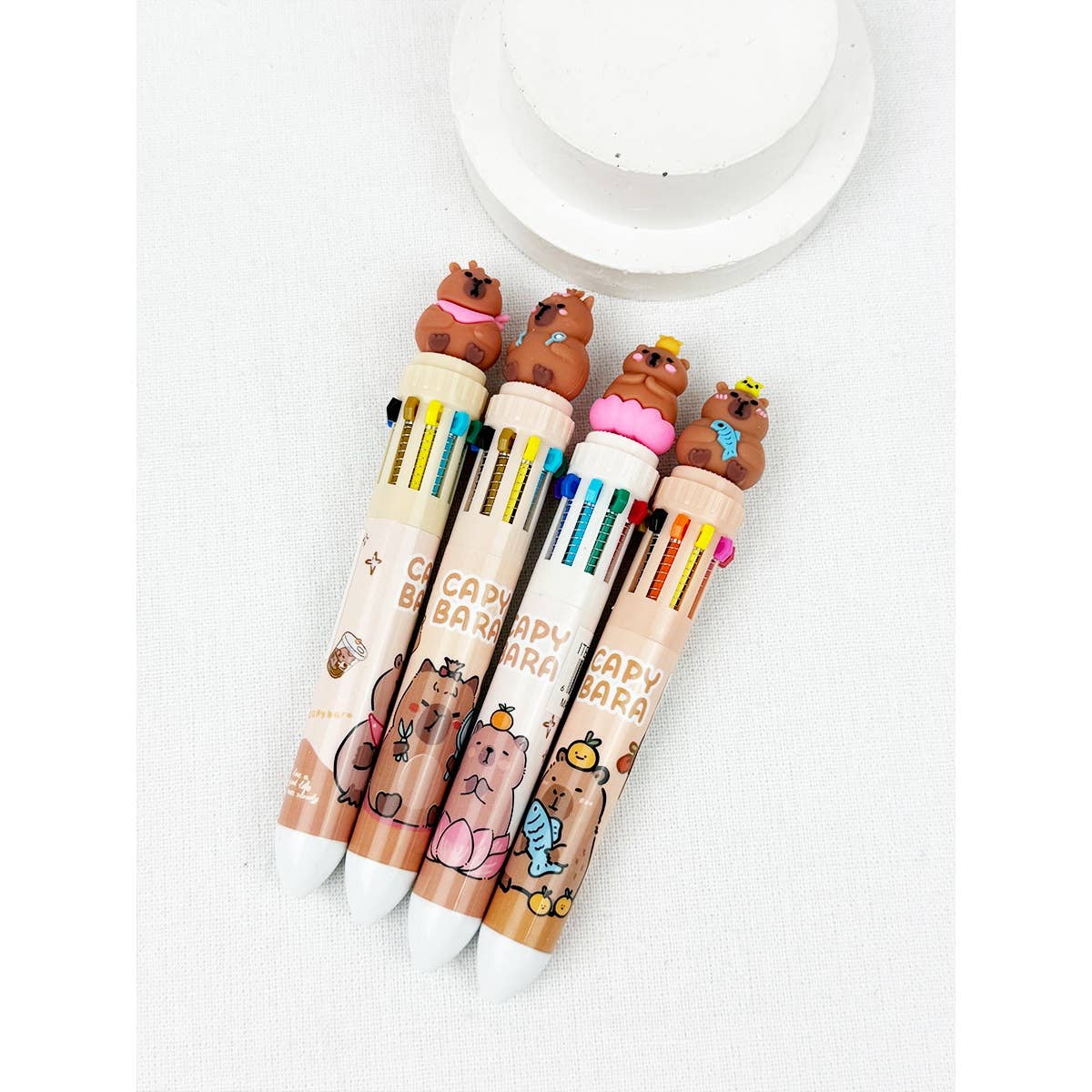 CapyBara Multi Color Pen Set